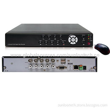 Standalone DVR, 8-channel Full D1 Recording P2P Function Support